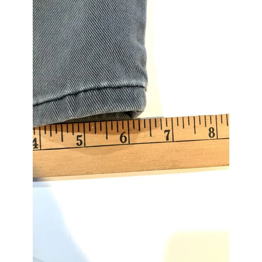 Mott And Bow Slim Straight Jeans Mens 30x32 (Fits 29x30) Gray Stretch Denim